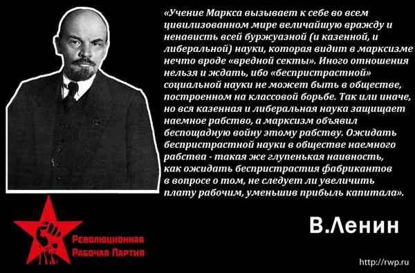 Цитаты Ленина, имеющие политическую подоплеку